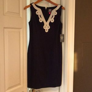 Navy blue dress